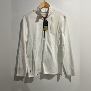 Eddie Bauer half zip mock neck pull over shirt - NWT